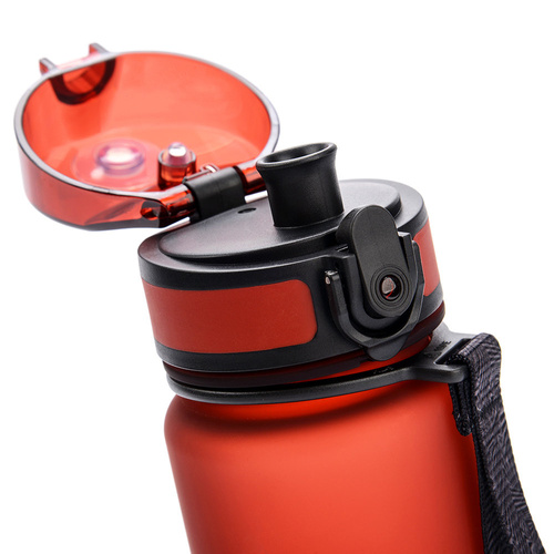 Sports water bottle Meteor 650 ml red