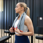 Quick-drying towel Meteor L  80x130 cm  grey