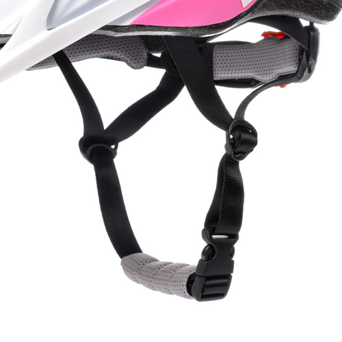 Kask rowerowy Meteor MV29 Drizzle M 55-58 cm biały/różowy