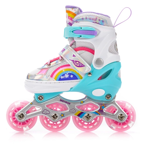 Rolki Meteor dla dzieci M 34-37 Rainbow