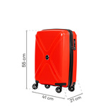 Swissbags Cross-Box cabin case 55 cm red