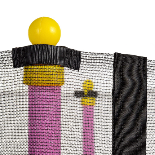 Trampolina dla dzieci Meteor TRP-60 140 cm miętowy/różowy