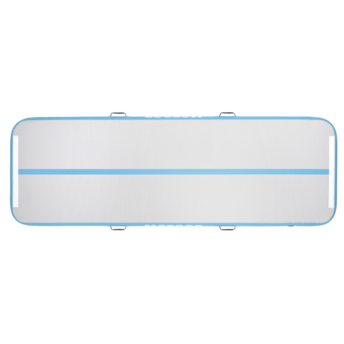 Inflatable air track Meteor 300 cm light blue