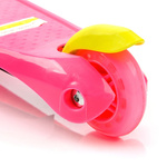 Hulajnoga trójkołowa meteor shift malinowa