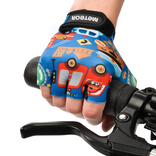 Meteor Kids XS Safe city cycling gloves