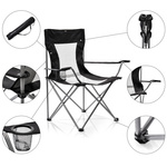 Meteor Tripper folding chair black