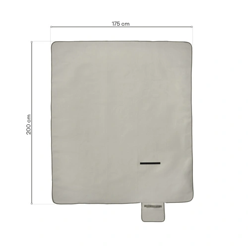 Picnic Blanket Meteor XL 175x200 cm grey-beige