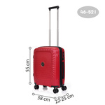 Walizka kabinowa SwissBags Ibiza 55 cm czerwony