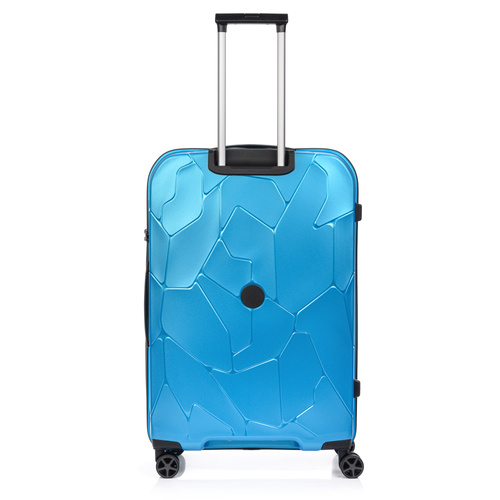 Duża walizka SwissBags Lava 75 cm niebieski