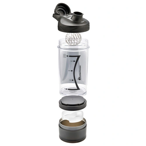 Bidon Shaker Meteor 500 ml czarny