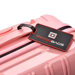 SwissBags Tourist Cabin Suitcase 55cm Pink