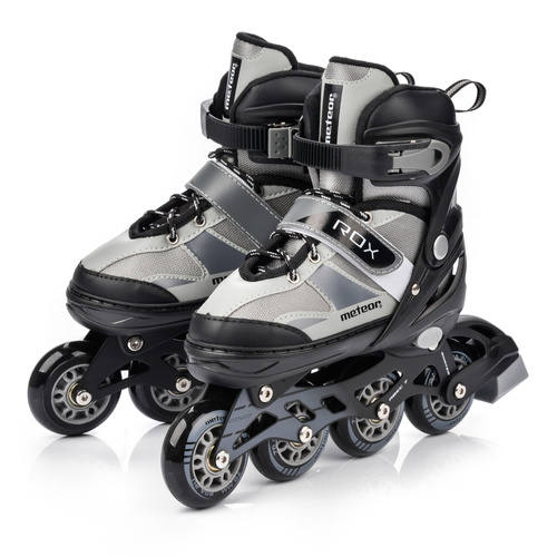 Rolki Meteor L 38-41 Rox szary