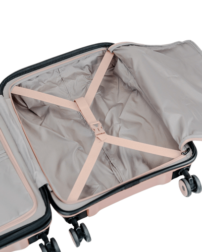 Walizka kabinowa SwissBags Echo 55 cm Różowy