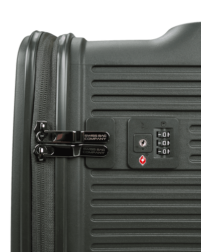 Walizka kabinowa SwissBags Magna 55 cm zielony