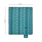 Picnic Blanket Meteor XL 175x200 cm diamonds