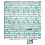 Picnic Blanket Meteor 2XL 200x200 cm flamingos