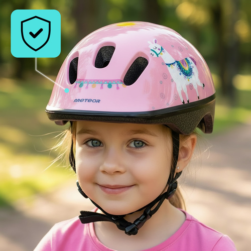 Kids bike helmet KS06 S 48-52 cm Lhama