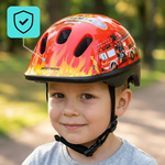 Kids bike helmet KS06 S 48-52 cm Firetracker