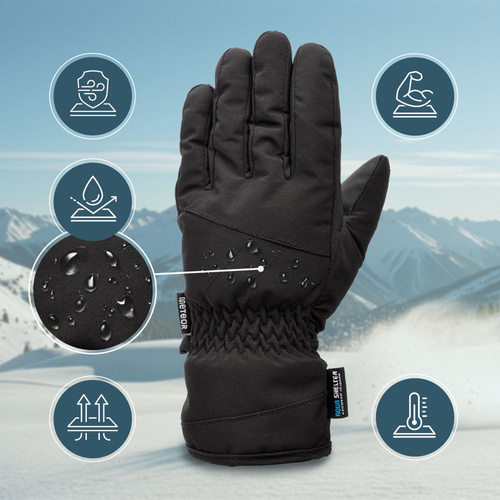 Winter gloves Meteor Nevis XL black