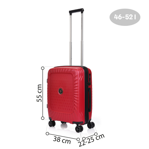 Walizka kabinowa SwissBags Ibiza 55 cm czerwony
