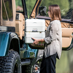 Portable toilet Meteor 20 l cream