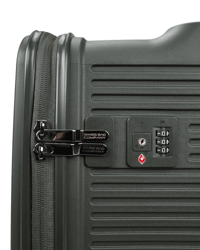 Walizka kabinowa SwissBags Magna 55 cm zielony
