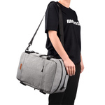 Meteor Hermod backpack 20 l grey melange