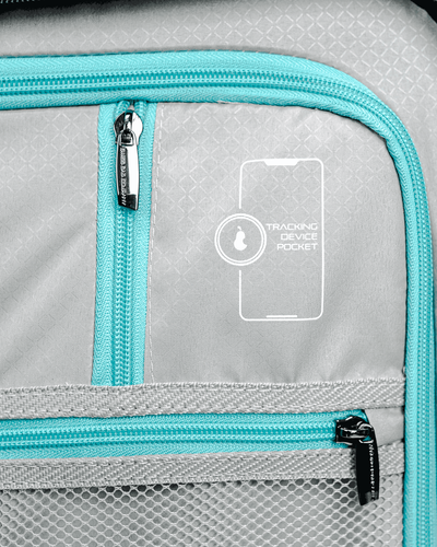 Large case SwissBags Ocean 75 cm blue