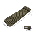 Ultralight mat Meteor 190×56×4 olive