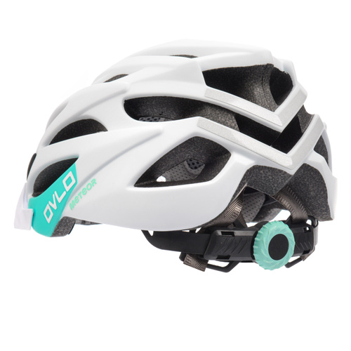 Kask rowerowy Meteor Ovlo M 55-58 cm biały/miętowy