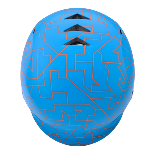 Kask rowerowy dla dzieci Meteor KS02 M 52-56 cm niebieski