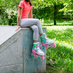 Rolki 4w1 Meteor dla dzieci S 30-33 Mermaid