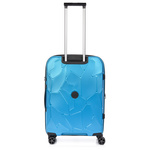 Średnia walizka SwissBags Lava 66 cm niebieski