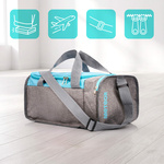 Fitness bag Meteor Nepr 20 l blue/melange grey