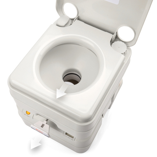 Toaleta przenośna Meteor 20l biały