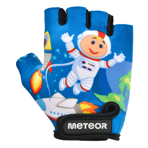 Meteor Kids XS Space cycling gloves