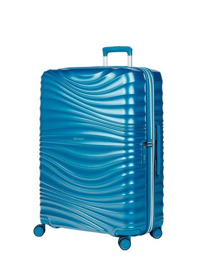 Duża walizka SwissBags Cruise 75 cm turkusowy