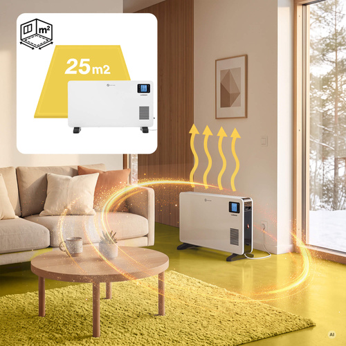 Grzejnik elektryczny pokojowy Wisser RAI 2300 W