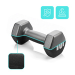 Cast iron dumbbell set 2x3 kg Meteor