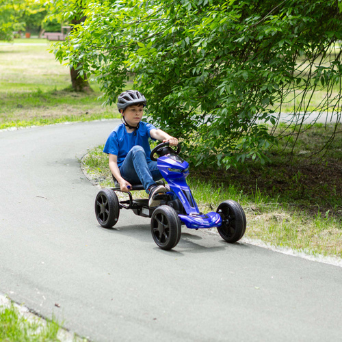 Gokart na pedały Meteor GM/1502 granatowy