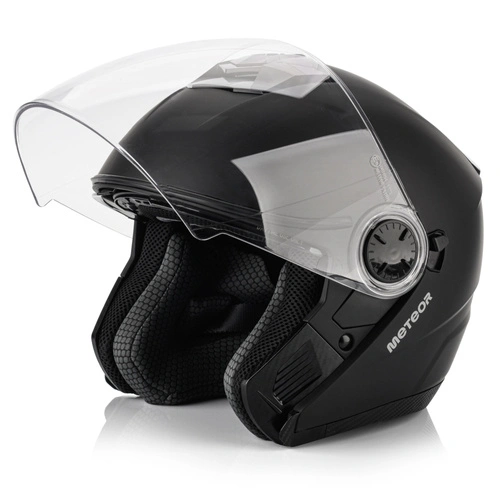Kask motocyklowy Meteor Hekato XL 61 cm czarny
