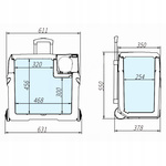 Portable refrigerator Meteor CX50 47.3 l
