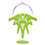 Meteor cycling helmet Marven S 52-56 cm white/neon green