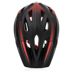 Full-face bicycle helmet Meteor Lupus S 48-52 cm black/red