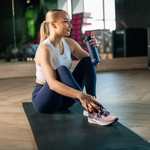 Sports water bottle Meteor 650 ml navy blue