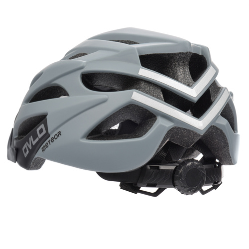 Kask rowerowy Meteor Ovlo M 55-58 cm szary