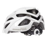 Kask rowerowy Meteor Marven S 52-56 cm biały shiny