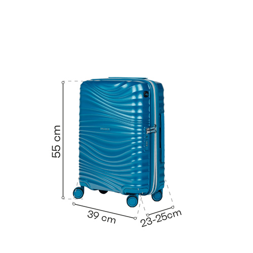 Swissbags Cruise cabin case 55 cm turquoise