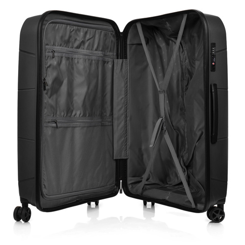Duża walizka SwissBags Lava 75 cm czarny
