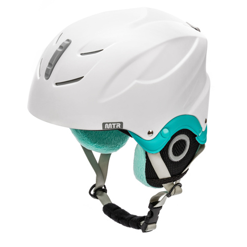 Ski helmet Meteor Lumi M 55-58 cm mint / white